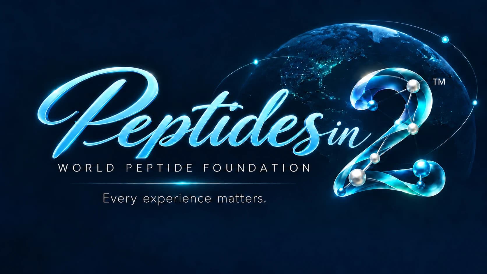 Peptides in 2™ — World Peptide Foundation. Every experience matters.